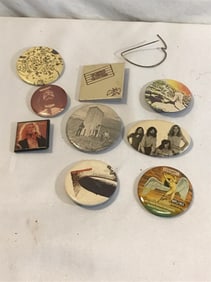 vtg. Led Zepplin Pins