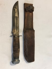 Vtg. Combat Knife with Sheath