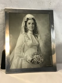 Bradford Bachrach Wedding Photo in Web Sterling Frame