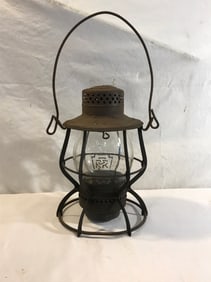 Antique Keystone Railroad Lantern
