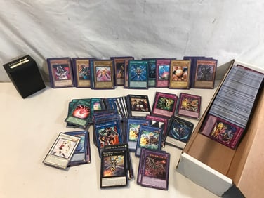 Large Lot Yu-Gi-Uh! Trading Cards