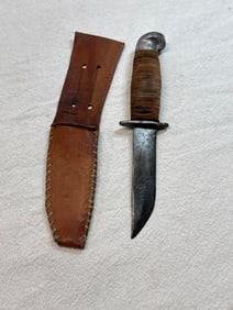 Vtg. Military Knife W/ Sheath