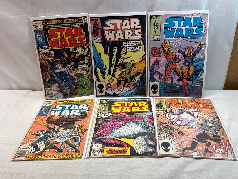 Vtg. Marvel Star Wars Edition Comic Books: Vtg. Marvel Star Wars Edition Comic Books