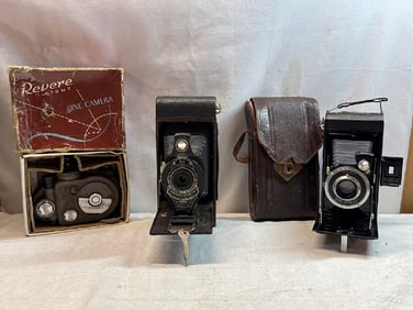 3 Vintage Cameras