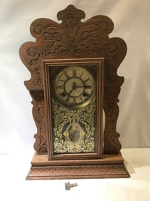 Gingerbread Clock by Waterbury Clock Co