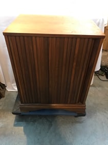 MCM Cabinet with Tambour Door