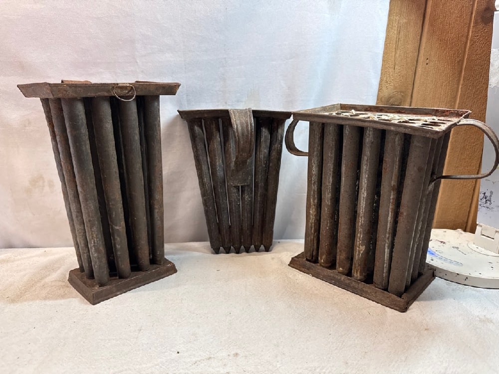 Antique Tin Candle Molds (1 of 4)