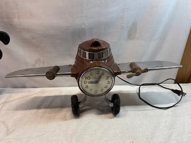 Mastercrafters Session Airplane Clock