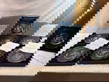 The Seven Seas Crystal Plate Collection