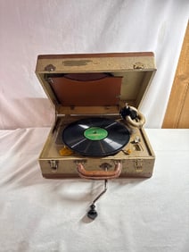 Birch Portable Phonograph