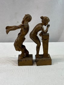 Bronze Satyr and Bacchante “Vienna Bronzes?? Figures