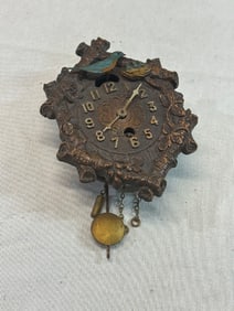 Vtg. Miniature Cuckoo Clock - Keebler Clock Co.
