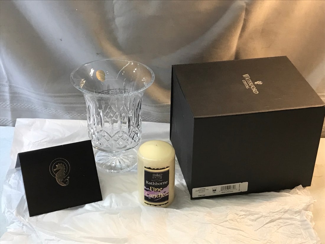 Waterford Crystal Lismore Hurricane FTD: Waterford Crystal Lismore Hurricane FTD - New in box- # 146140