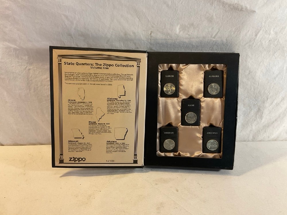 Zippo State Quarters Collection (1 of 4)