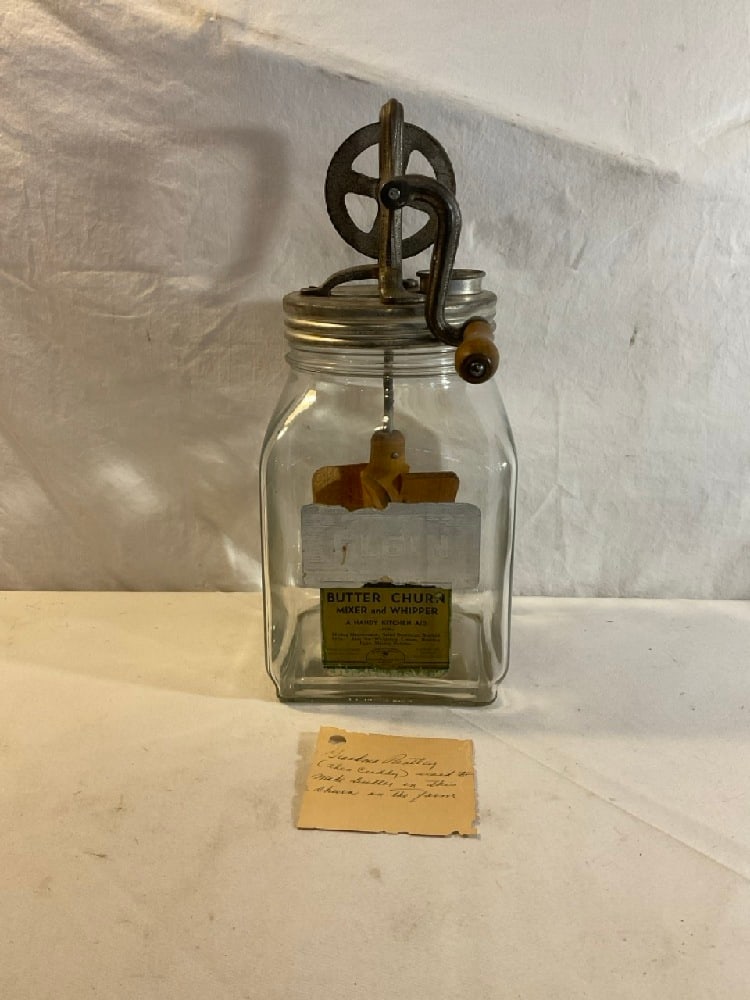 Antique 4 Qt. Butter Churn (1 of 6)