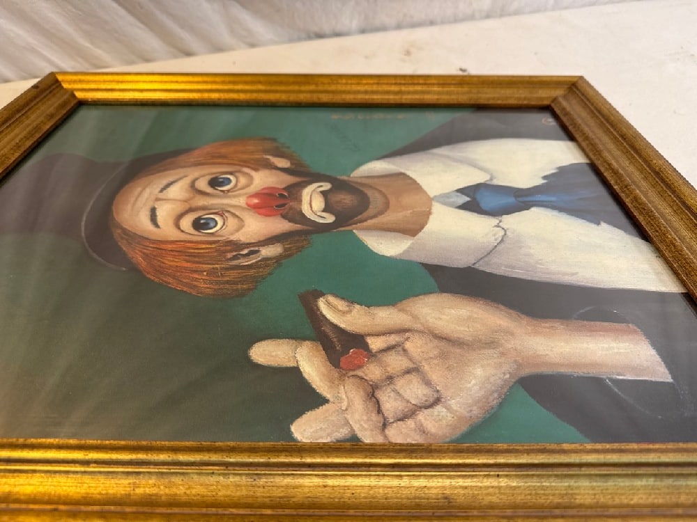 1972 Red Skeleton Framed Print - 5