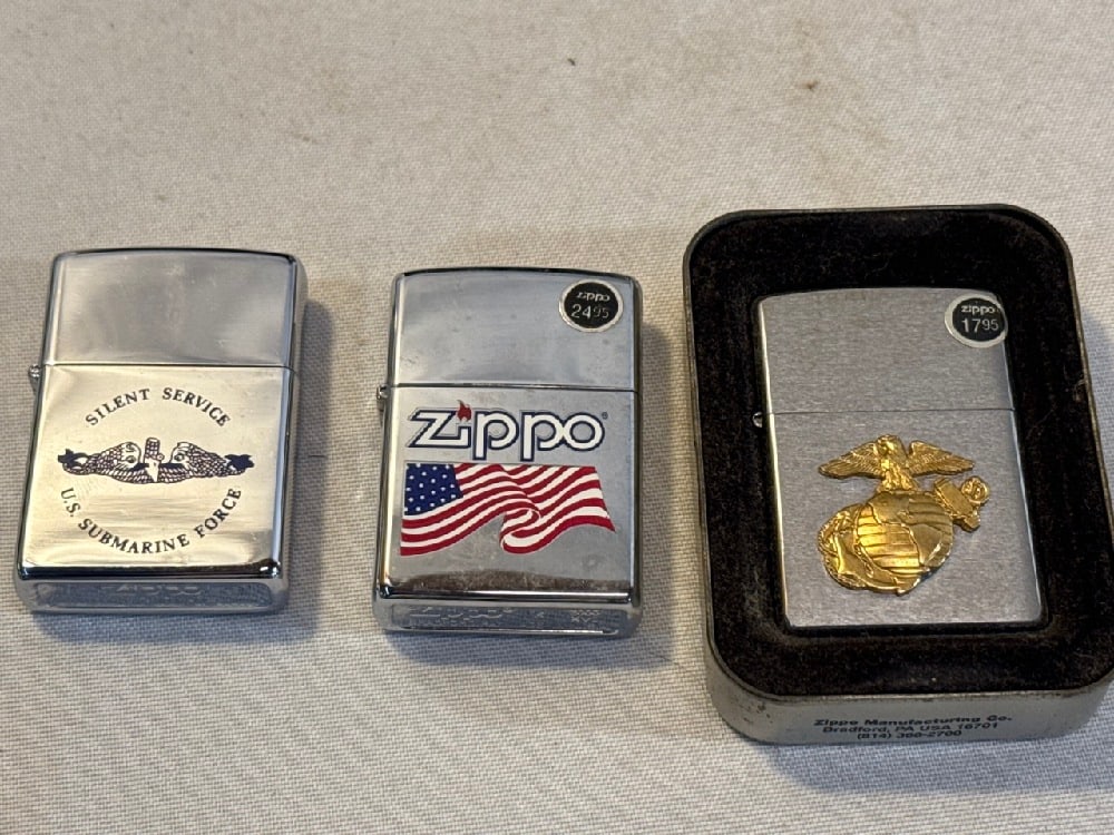 Zippo Lighters (1 of 8)