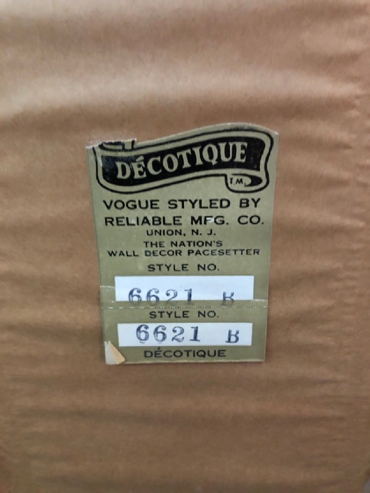 2 Bamboo/Butterfly Decotique framed wall decor - 4