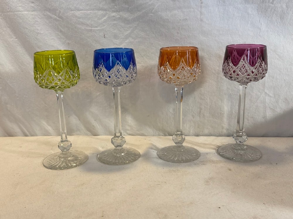 Baccarat Crystal Hock Wine Glasses (1 of 8)