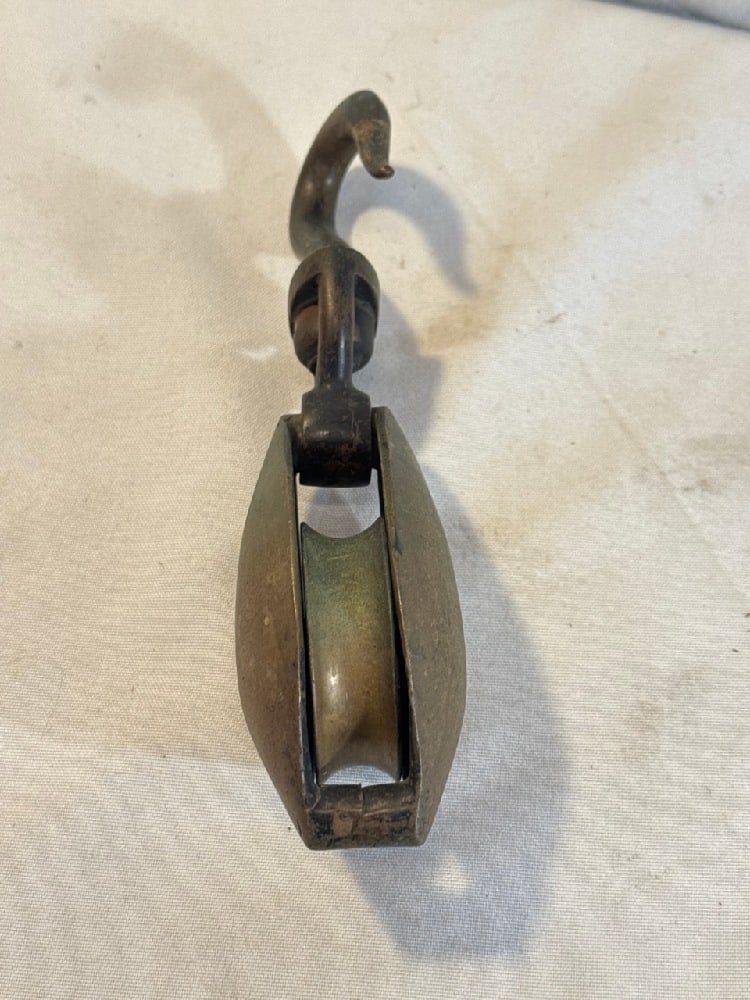 2 Antique Pulleys - 5