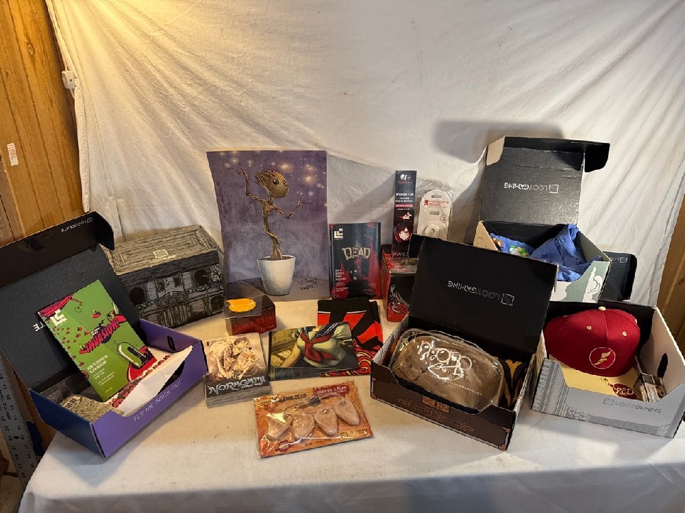 Loot Gaming Crates , Noragami Book, Walking Dead Accessories: Loot Gaming Crates , Noragami Book, Walking Dead Accessories