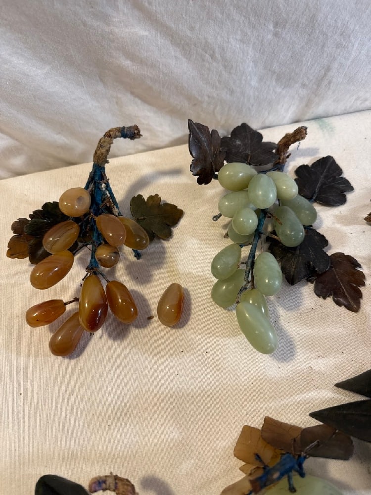 Vtg. Gemstone Decorative Fruit - 2