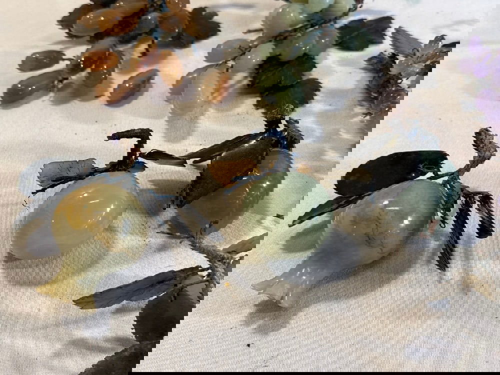 Vtg. Gemstone Decorative Fruit - 5