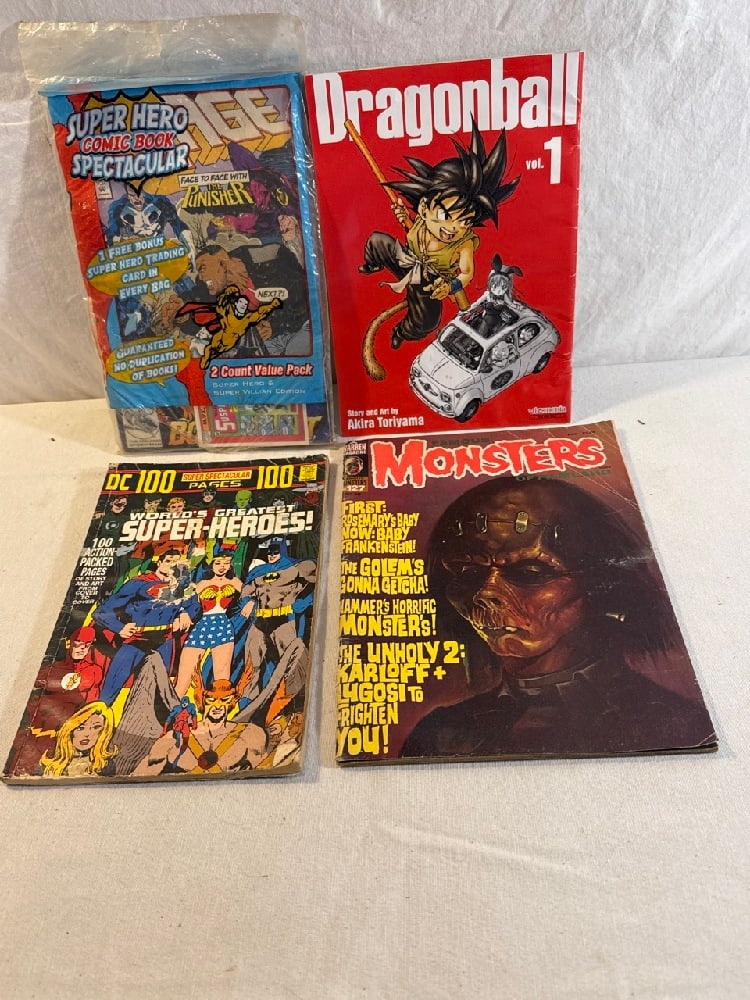 Vtg. Comic Books - 4