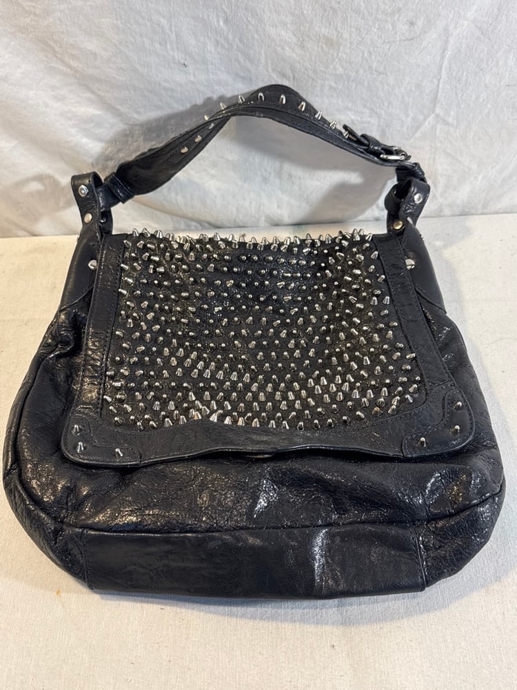 Vtg. Rebecca Minkoff Moonstruck Studded Hobo Bag: Vtg. Rebecca Minkoff Moonstruck Studded Hobo Bag