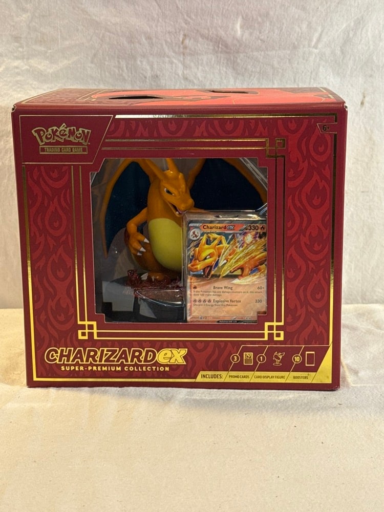 Charizard ex Super Premium Collection box: Charizard ex Super Premium Collection box - Brand New Sealed Box