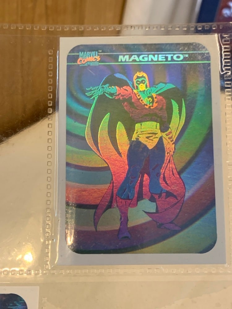 3 1980’s Dungeons & Dragons Game Guides and 1990 Marvel Comics Hologram Trading Cards - 8