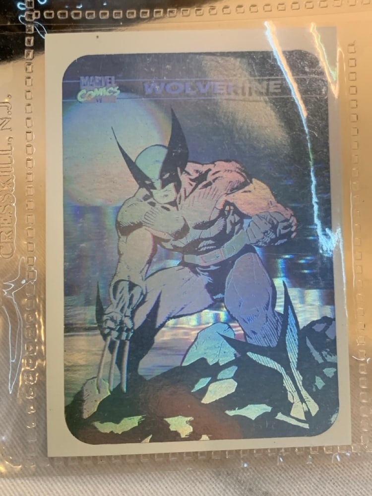 3 1980’s Dungeons & Dragons Game Guides and 1990 Marvel Comics Hologram Trading Cards - 9