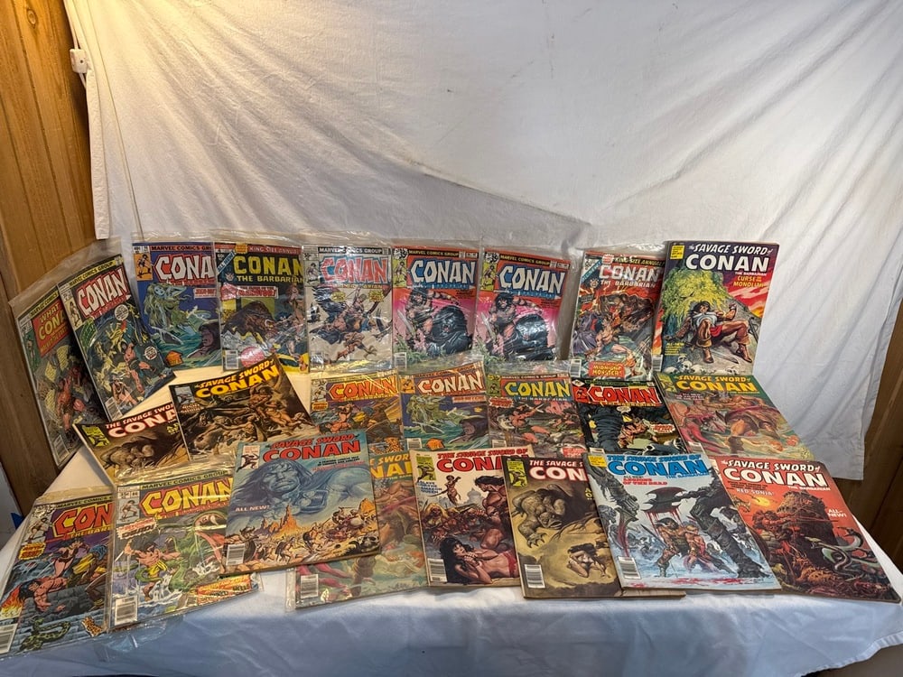 Vtg. Conan The Barbarian Comic Books: Vtg. Conan The Barbarian Comic Books