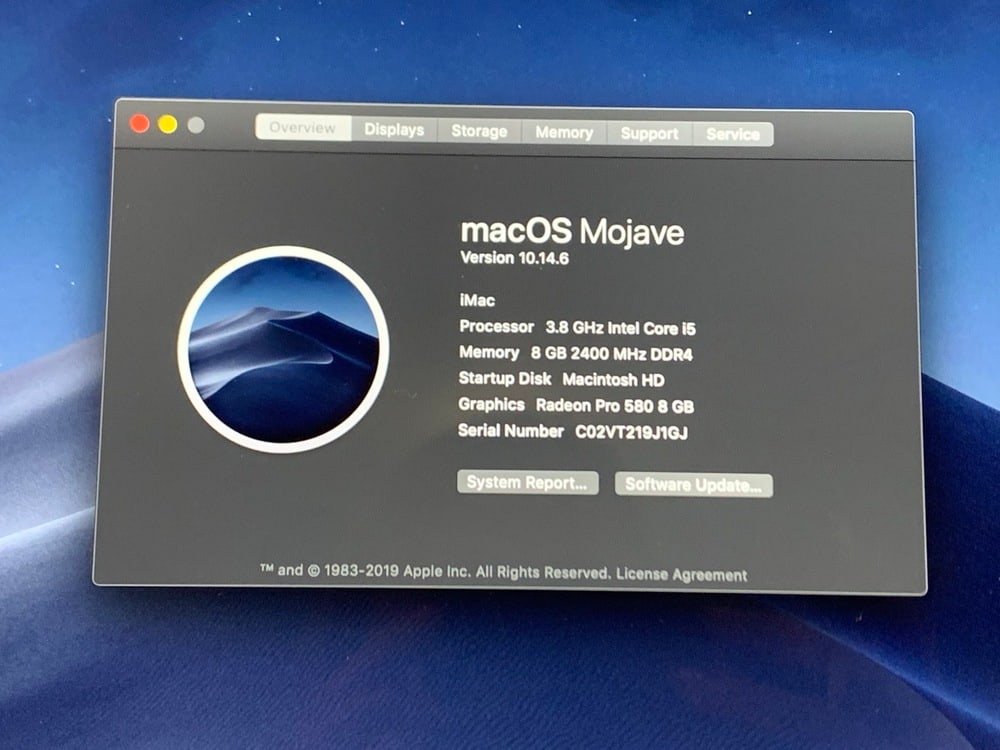 MacOS Mojave IMac Computer - 2