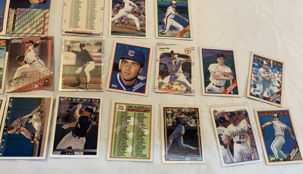 Vtg. Baseball Cards - 10