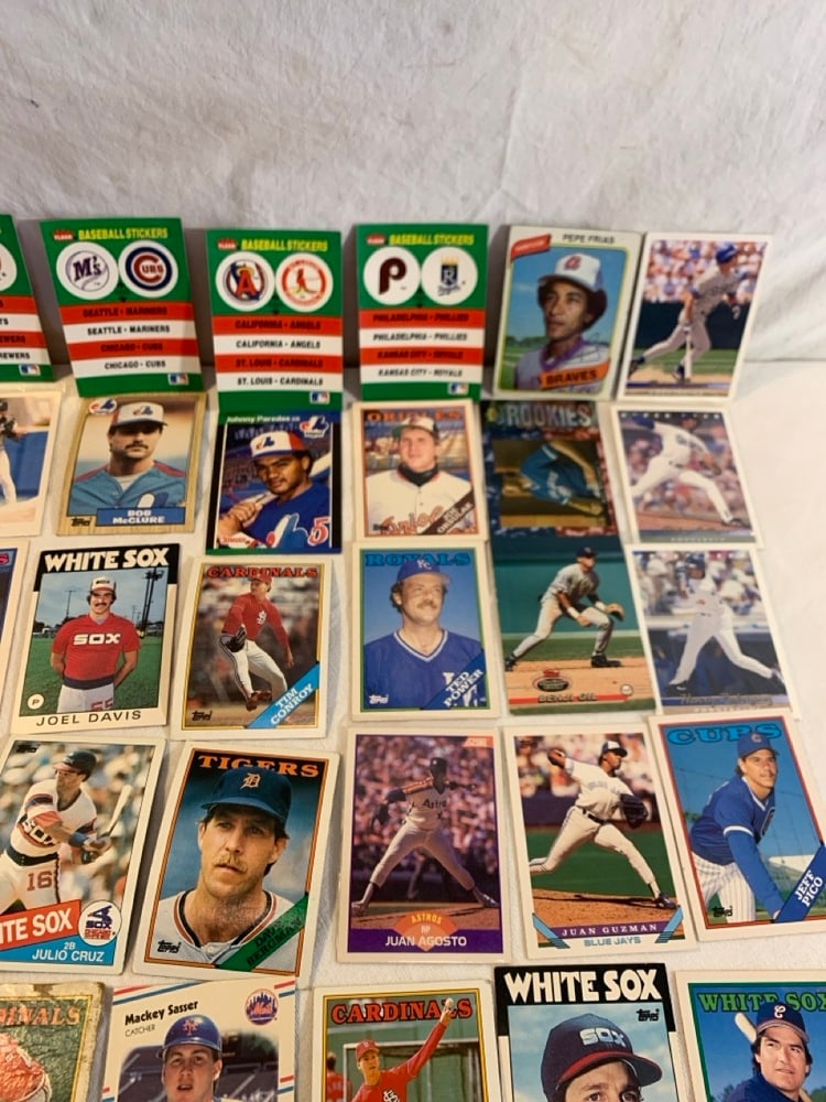 Vtg. Baseball Cards - 15