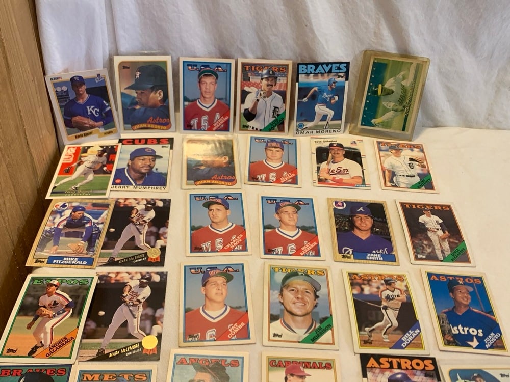 Vtg. Baseball Cards - 17