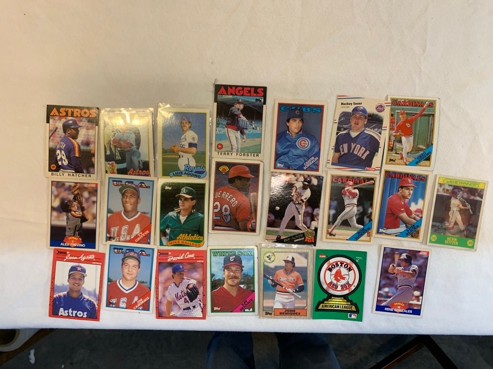Vtg. Baseball Cards - 20