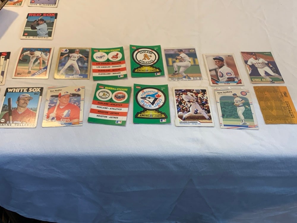 Vtg. Baseball Cards - 6