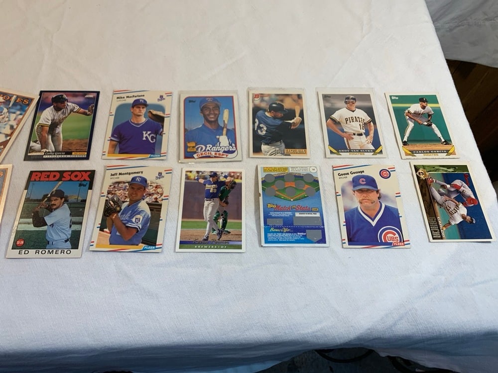 Vtg. Baseball Cards - 9
