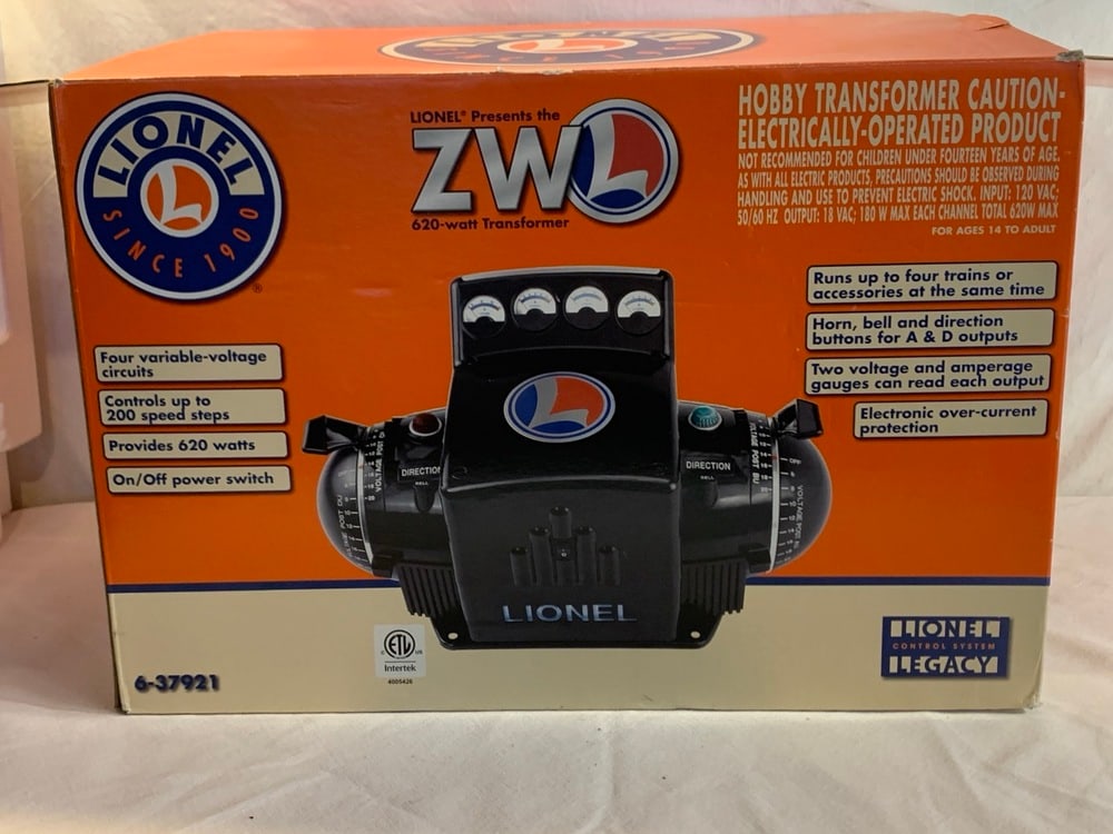 Lionel 620-watt Transformer- NIB: Lionel 620-watt Transformer- NIB