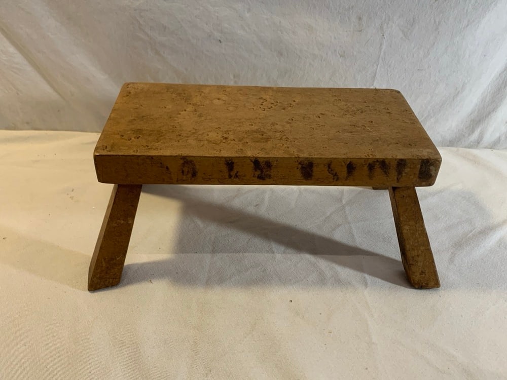 Birds Eye Maple Kids Step Stool: Birds Eye Maple Kids Step Stool - 5 1/4” Tall x 13” Long x 7” Wide