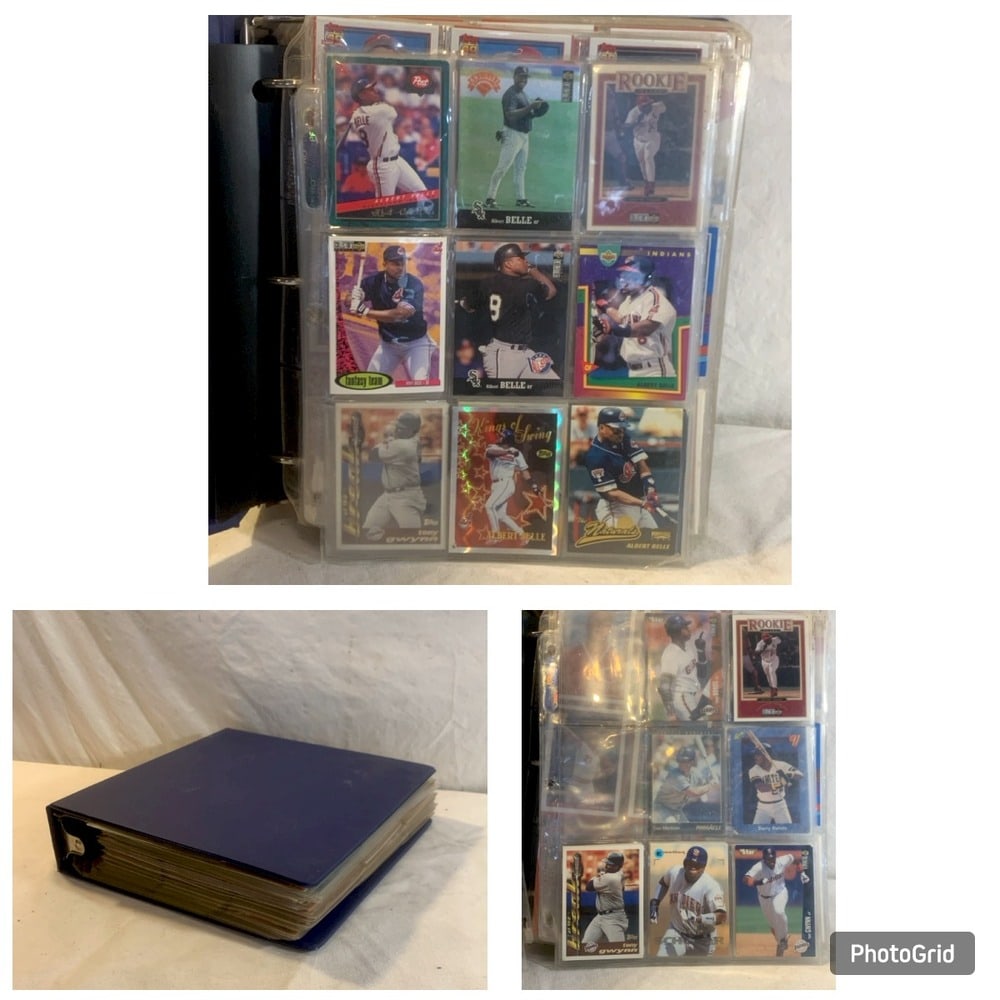 Large Binder Full Baseball Trading Cards (1 of 18)