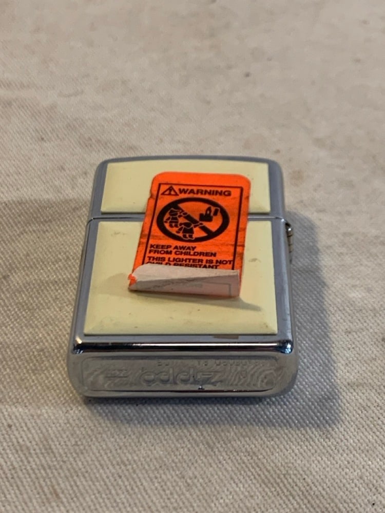 2 Solid Brass Zippo Lighters - 3