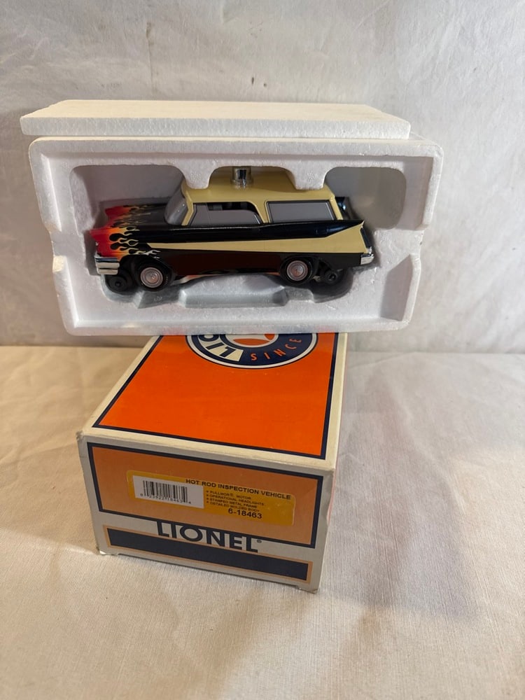 Lionel Inspection Vehicle: Lionel Hot Rod Inspection Vehicle 6-18463