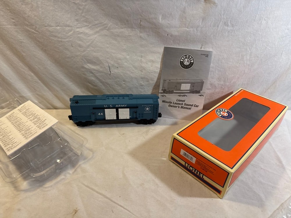 Lionel Missile Launching Car: U.S. Army Lionel Missile Launching Sound Car