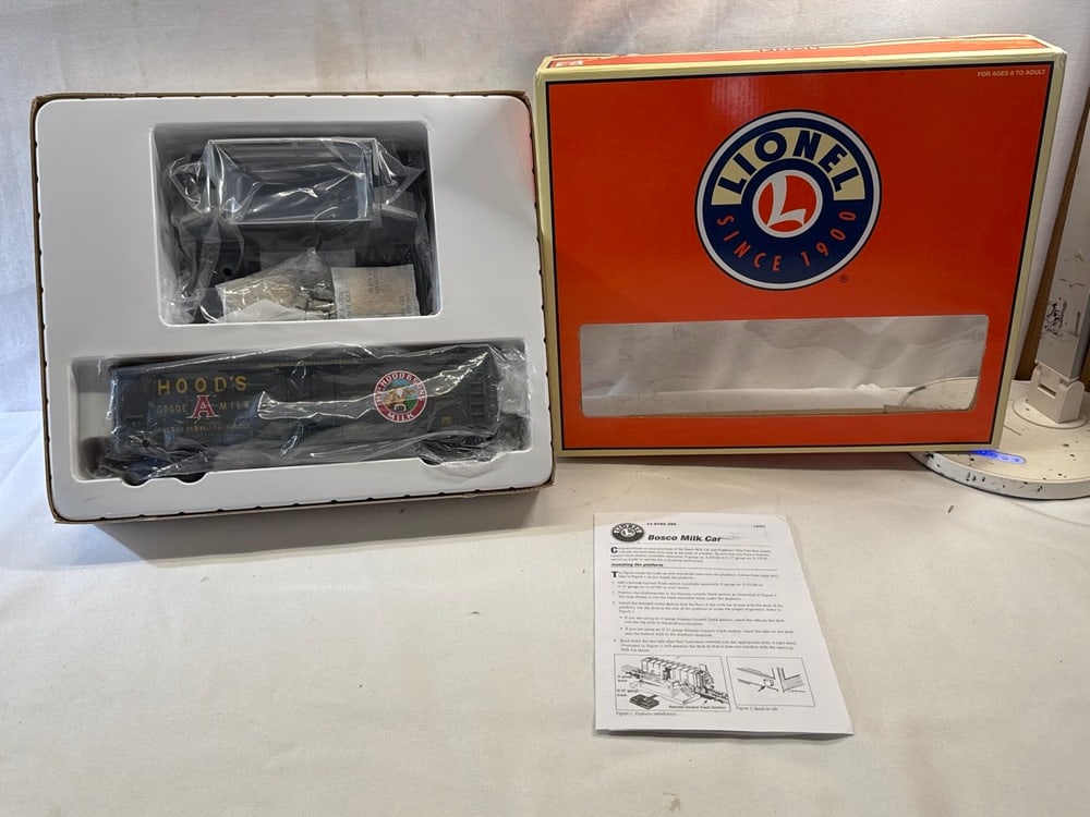Lionel Hood’s Operating Milk Car: Lionel Hood’s Operating Milk Car - NIB