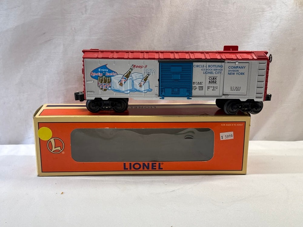 6352 Lionel Cola Ice Car: 6352 Lionel Cola Ice Car 6-19832