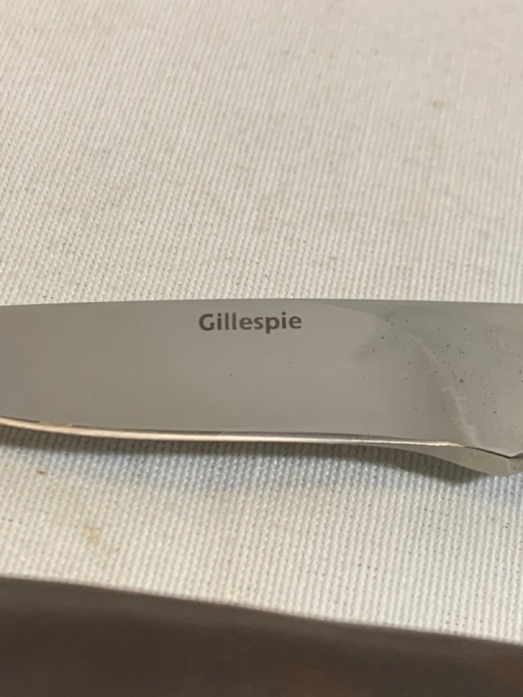 Vtg Gillespie Knife - 5