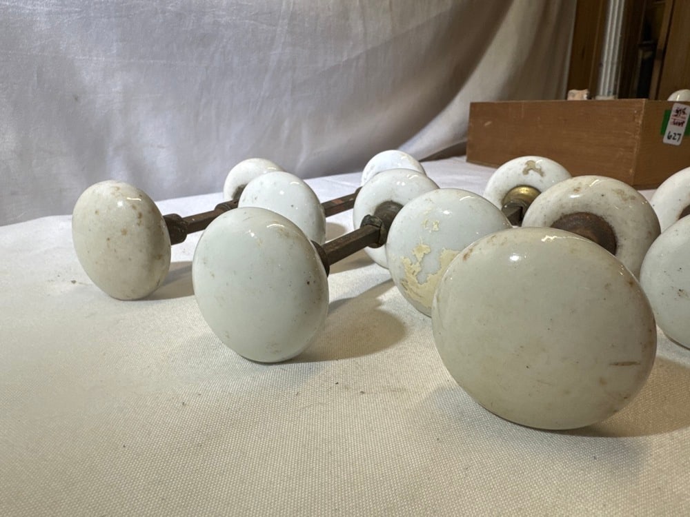 Vintage Porcelain Door Knobs and Locks - 11